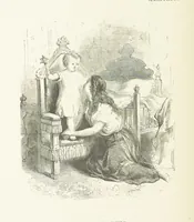 An illustration from Illustrated Library of favorite Song. Based upon folk songs. ... With an introduction, and edited by J. G. Holland ... Illustrated with ... engravings, ... after designs by Church, Johnson, etc (1873)