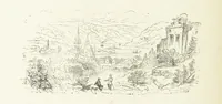 An illustration from Illustrated Library of favorite Song. Based upon folk songs. ... With an introduction, and edited by J. G. Holland ... Illustrated with ... engravings, ... after designs by Church, Johnson, etc (1873)