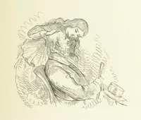 An illustration from Illustrated Library of favorite Song. Based upon folk songs. ... With an introduction, and edited by J. G. Holland ... Illustrated with ... engravings, ... after designs by Church, Johnson, etc (1873)
