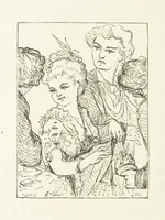 An illustration from Illustrated Library of favorite Song. Based upon folk songs. ... With an introduction, and edited by J. G. Holland ... Illustrated with ... engravings, ... after designs by Church, Johnson, etc (1873)