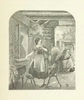 An illustration from Illustrated Library of favorite Song. Based upon folk songs. ... With an introduction, and edited by J. G. Holland ... Illustrated with ... engravings, ... after designs by Church, Johnson, etc (1873)