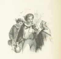 An illustration from Illustrated Library of favorite Song. Based upon folk songs. ... With an introduction, and edited by J. G. Holland ... Illustrated with ... engravings, ... after designs by Church, Johnson, etc (1873)