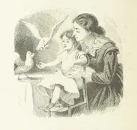 An illustration from Illustrated Library of favorite Song. Based upon folk songs. ... With an introduction, and edited by J. G. Holland ... Illustrated with ... engravings, ... after designs by Church, Johnson, etc (1873)