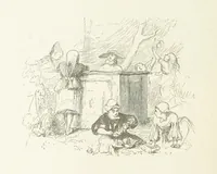 An illustration from Illustrated Library of favorite Song. Based upon folk songs. ... With an introduction, and edited by J. G. Holland ... Illustrated with ... engravings, ... after designs by Church, Johnson, etc (1873)