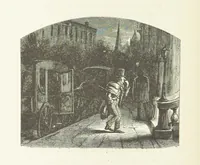 An illustration from Illustrated Library of favorite Song. Based upon folk songs. ... With an introduction, and edited by J. G. Holland ... Illustrated with ... engravings, ... after designs by Church, Johnson, etc (1873)
