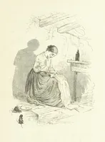 An illustration from Illustrated Library of favorite Song. Based upon folk songs. ... With an introduction, and edited by J. G. Holland ... Illustrated with ... engravings, ... after designs by Church, Johnson, etc (1873)