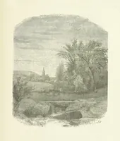 An illustration from Illustrated Library of favorite Song. Based upon folk songs. ... With an introduction, and edited by J. G. Holland ... Illustrated with ... engravings, ... after designs by Church, Johnson, etc (1873)