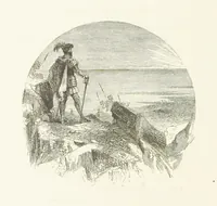 An illustration from Illustrated Library of favorite Song. Based upon folk songs. ... With an introduction, and edited by J. G. Holland ... Illustrated with ... engravings, ... after designs by Church, Johnson, etc (1873)
