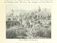 An illustration from Von der Capstadt ins Land der Maschukulumbe. Reisen im südlichen Afrika in den Jahren 1883-1887 ... Mit 205 Original-Holzschnitten, etc (1890)