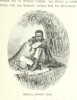 An illustration from Von der Capstadt ins Land der Maschukulumbe. Reisen im südlichen Afrika in den Jahren 1883-1887 ... Mit 205 Original-Holzschnitten, etc (1890)