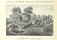 An illustration from Von der Capstadt ins Land der Maschukulumbe. Reisen im südlichen Afrika in den Jahren 1883-1887 ... Mit 205 Original-Holzschnitten, etc (1890)