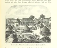 An illustration from Von der Capstadt ins Land der Maschukulumbe. Reisen im südlichen Afrika in den Jahren 1883-1887 ... Mit 205 Original-Holzschnitten, etc (1890)