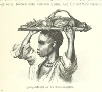 An illustration from Von der Capstadt ins Land der Maschukulumbe. Reisen im südlichen Afrika in den Jahren 1883-1887 ... Mit 205 Original-Holzschnitten, etc (1890)