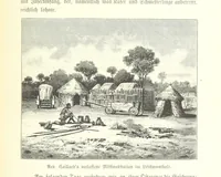 An illustration from Von der Capstadt ins Land der Maschukulumbe. Reisen im südlichen Afrika in den Jahren 1883-1887 ... Mit 205 Original-Holzschnitten, etc (1890)