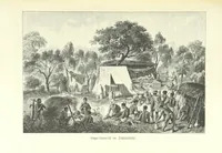 An illustration from Von der Capstadt ins Land der Maschukulumbe. Reisen im südlichen Afrika in den Jahren 1883-1887 ... Mit 205 Original-Holzschnitten, etc (1890)