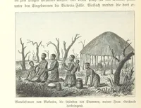 An illustration from Von der Capstadt ins Land der Maschukulumbe. Reisen im südlichen Afrika in den Jahren 1883-1887 ... Mit 205 Original-Holzschnitten, etc (1890)