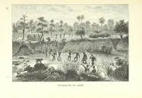 An illustration from Von der Capstadt ins Land der Maschukulumbe. Reisen im südlichen Afrika in den Jahren 1883-1887 ... Mit 205 Original-Holzschnitten, etc (1890)