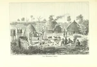 An illustration from Von der Capstadt ins Land der Maschukulumbe. Reisen im südlichen Afrika in den Jahren 1883-1887 ... Mit 205 Original-Holzschnitten, etc (1890)