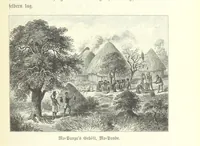 An illustration from Von der Capstadt ins Land der Maschukulumbe. Reisen im südlichen Afrika in den Jahren 1883-1887 ... Mit 205 Original-Holzschnitten, etc (1890)