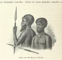 An illustration from Von der Capstadt ins Land der Maschukulumbe. Reisen im südlichen Afrika in den Jahren 1883-1887 ... Mit 205 Original-Holzschnitten, etc (1890)