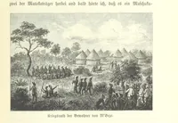 An illustration from Von der Capstadt ins Land der Maschukulumbe. Reisen im südlichen Afrika in den Jahren 1883-1887 ... Mit 205 Original-Holzschnitten, etc (1890)