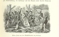 An illustration from Von der Capstadt ins Land der Maschukulumbe. Reisen im südlichen Afrika in den Jahren 1883-1887 ... Mit 205 Original-Holzschnitten, etc (1890)