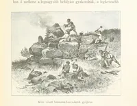 An illustration from A Fokvárostól a Masukulumbék országába, 1883-1887 ... Jogosított kiadás, ... 160 ... fametszettel és 2 térképpel (1890)