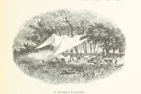 An illustration from A Fokvárostól a Masukulumbék országába, 1883-1887 ... Jogosított kiadás, ... 160 ... fametszettel és 2 térképpel (1890)