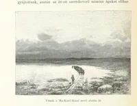An illustration from A Fokvárostól a Masukulumbék országába, 1883-1887 ... Jogosított kiadás, ... 160 ... fametszettel és 2 térképpel (1890)
