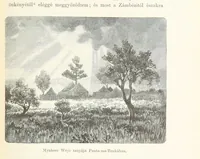 An illustration from A Fokvárostól a Masukulumbék országába, 1883-1887 ... Jogosított kiadás, ... 160 ... fametszettel és 2 térképpel (1890)