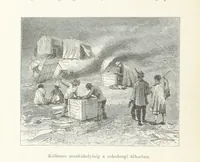 An illustration from A Fokvárostól a Masukulumbék országába, 1883-1887 ... Jogosított kiadás, ... 160 ... fametszettel és 2 térképpel (1890)
