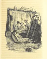 An illustration from Aventures les plus curieuses des voyageurs. Coup d'œil autour du monde, d'après les relations anciennes et modernes ... par M. Hombron. Ouvrage imité des Aventures des voyageurs par P. Blanchard (1847)