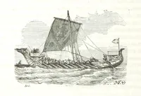 An illustration from Aventures les plus curieuses des voyageurs. Coup d'œil autour du monde, d'après les relations anciennes et modernes ... par M. Hombron. Ouvrage imité des Aventures des voyageurs par P. Blanchard (1847)