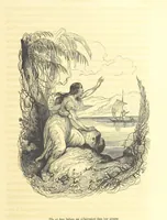 An illustration from Aventures les plus curieuses des voyageurs. Coup d'œil autour du monde, d'après les relations anciennes et modernes ... par M. Hombron. Ouvrage imité des Aventures des voyageurs par P. Blanchard (1847)