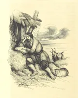 An illustration from Aventures les plus curieuses des voyageurs. Coup d'œil autour du monde, d'après les relations anciennes et modernes ... par M. Hombron. Ouvrage imité des Aventures des voyageurs par P. Blanchard (1847)