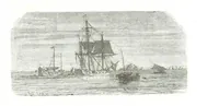 An illustration from Aventures les plus curieuses des voyageurs. Coup d'œil autour du monde, d'après les relations anciennes et modernes ... par M. Hombron. Ouvrage imité des Aventures des voyageurs par P. Blanchard (1847)
