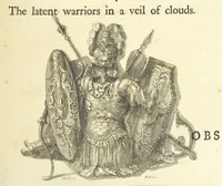 Picture 21 of 30 from The Odyssey of Homer. [Translated into English verse, by Pope, W. Broome, and E. Fenton; with notes by W. Broome.] (A general view of the Epic poem, and of the Iliad and Odyssey, extracted from Bossu. Postscript, by Mr Pope. Homer's Battle of the Frogs and Mice [translated by T. Parnell], corrected by Mr Pope.) (1725), leaf 199