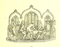 An illustration from Robin Hood; a collection of all the ancient poems, songs, and ballads now extant relative to that ... outlaw. To which are prefixed historical anecdotes of his life. [Edited by J. Ritson. With wood engravings by Thomas Bewick (1795)