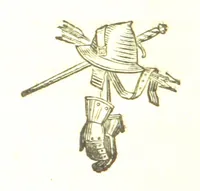 An illustration from Robin Hood; a collection of all the ancient poems, songs, and ballads now extant relative to that ... outlaw. To which are prefixed historical anecdotes of his life. [Edited by J. Ritson. With wood engravings by Thomas Bewick (1795)
