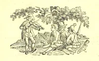 Picture 11 of 54 from Robin Hood; a collection of all the ancient poems, songs, and ballads now extant relative to that ... outlaw. To which are prefixed historical anecdotes of his life. [Edited by J. Ritson. With wood engravings by Thomas Bewick (1795), leaf 315