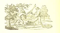 An illustration from Robin Hood; a collection of all the ancient poems, songs, and ballads now extant relative to that ... outlaw. To which are prefixed historical anecdotes of his life. [Edited by J. Ritson. With wood engravings by Thomas Bewick (1795)