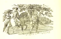 An illustration from Robin Hood; a collection of all the ancient poems, songs, and ballads now extant relative to that ... outlaw. To which are prefixed historical anecdotes of his life. [Edited by J. Ritson. With wood engravings by Thomas Bewick (1795)