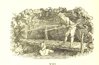 An illustration from Robin Hood; a collection of all the ancient poems, songs, and ballads now extant relative to that ... outlaw. To which are prefixed historical anecdotes of his life. [Edited by J. Ritson. With wood engravings by Thomas Bewick (1795)