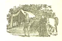 An illustration from Robin Hood; a collection of all the ancient poems, songs, and ballads now extant relative to that ... outlaw. To which are prefixed historical anecdotes of his life. [Edited by J. Ritson. With wood engravings by Thomas Bewick (1795)