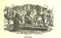 An illustration from Robin Hood; a collection of all the ancient poems, songs, and ballads now extant relative to that ... outlaw. To which are prefixed historical anecdotes of his life. [Edited by J. Ritson. With wood engravings by Thomas Bewick (1795)