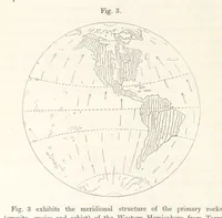 An illustration from Geology and Terrestial Magnetism ... Third edition, with a new and illustrated introduction and appendix, twenty-nine plates, and numerous woodcuts (1865)