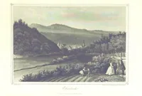 An illustration from Der Rhein. Geschichte und Sagen seiner Burgen, Abteien, Klöster und Städte. Mit 36 Stahlstichen (1867)