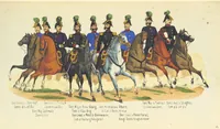 An illustration from Deutschlands Wiedergeburt. Chronik für das sächsische Volk. Getreue Darstellungen der-Feldzüge des ... Jahres 1866. ... Bearbeitet [by] E. H. [and] W. v. Trützschler, etc (1868)