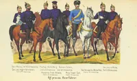 An illustration from Deutschlands Wiedergeburt. Chronik für das sächsische Volk. Getreue Darstellungen der-Feldzüge des ... Jahres 1866. ... Bearbeitet [by] E. H. [and] W. v. Trützschler, etc (1868)
