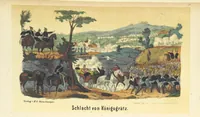 An illustration from Deutschlands Wiedergeburt. Chronik für das sächsische Volk. Getreue Darstellungen der-Feldzüge des ... Jahres 1866. ... Bearbeitet [by] E. H. [and] W. v. Trützschler, etc (1868)